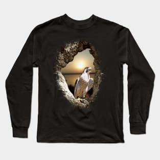 Peregrine Sunset Long Sleeve T-Shirt